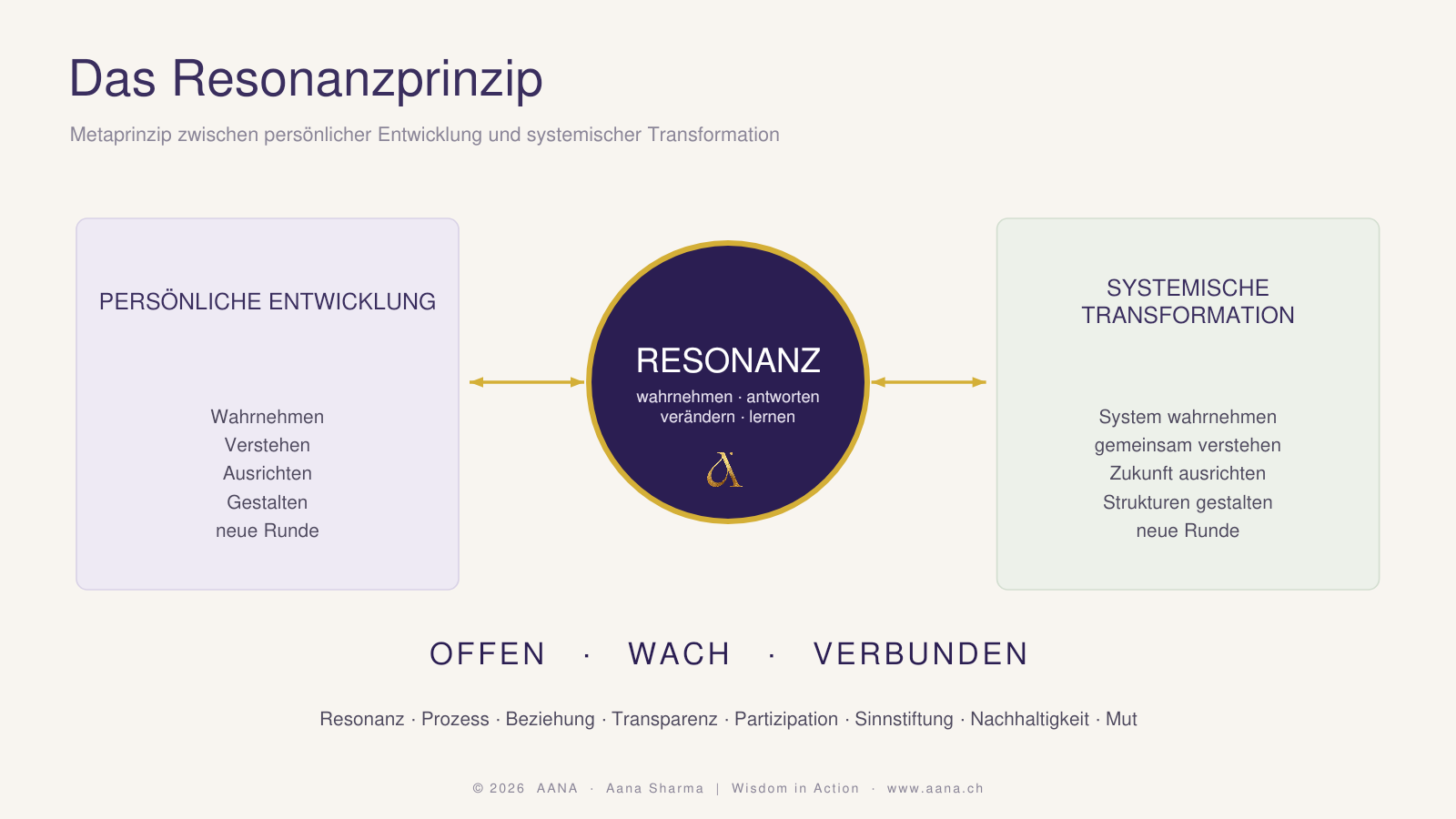 Das Resonanzprinzip zwischen persönlicher Entwicklung und systemischer Transformation